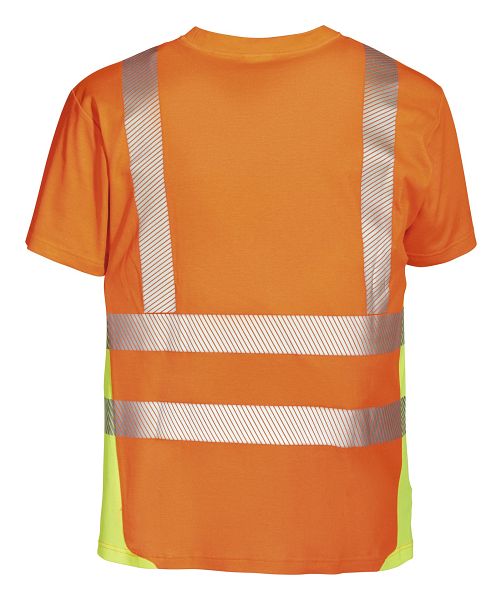 PKA Warnschutz-T-Shirt orange/gelb Klasse 2, Polyester