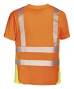 PKA Warnschutz-T-Shirt orange/gelb Klasse 2, Polyester