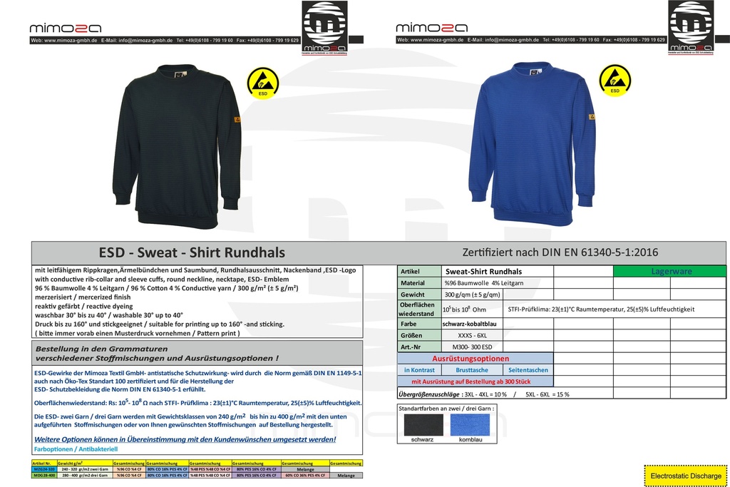 MIMOZA ESD Sweatshirt