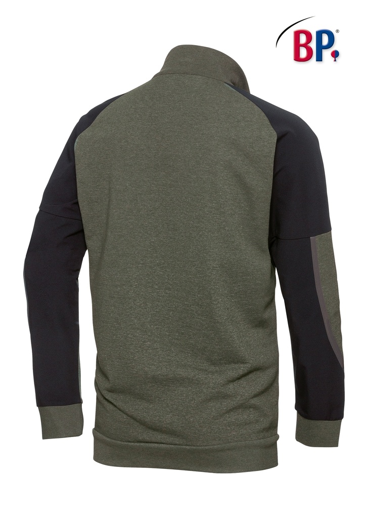 BP Workwear® lus Modern Stretch Sweatshirt-Troyer 1828-293