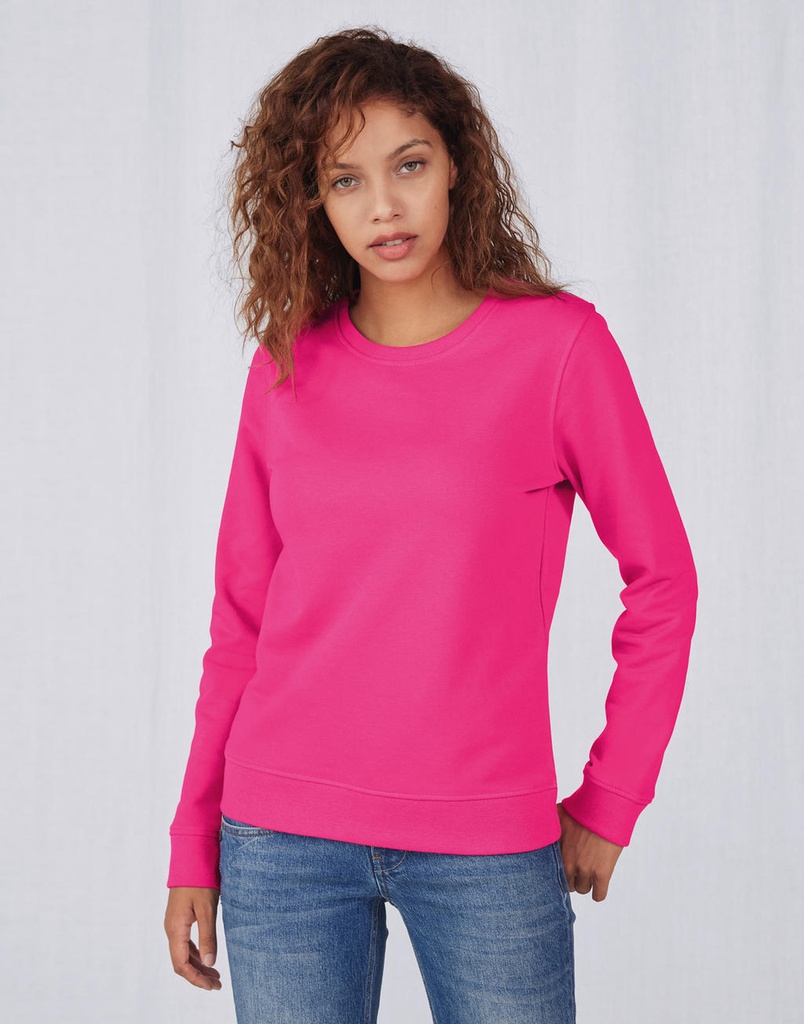 B&amp;C Sweatshirt Organic Inspire Crew Neck /women_°