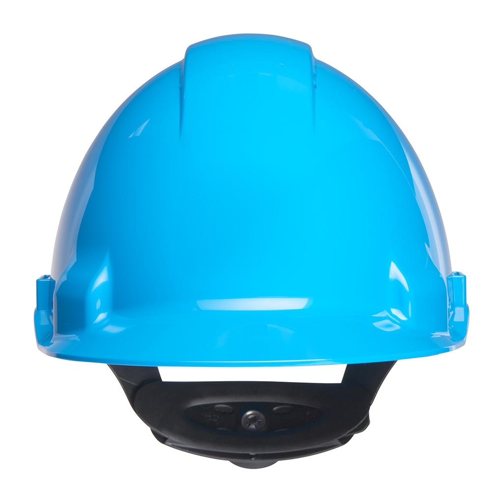 3M™ G3000 Schutzhelm G30NUB in Blau, belüftet, mit Uvicator, Ratsche und Kunststoffschweißband