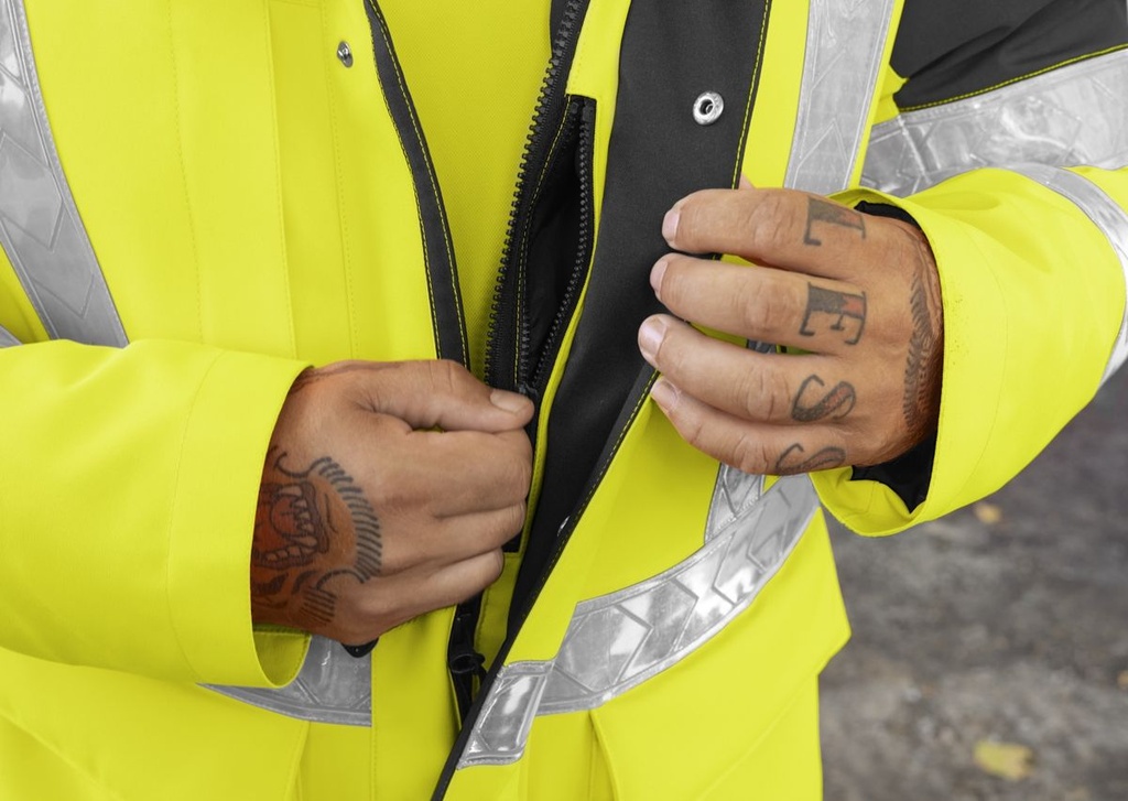 BP Warnschutz-Winterjacke gelb