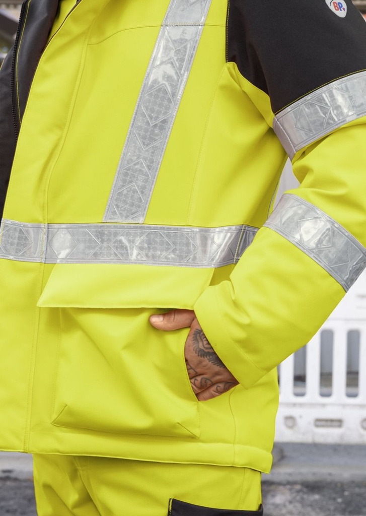 BP Warnschutz-Winterjacke gelb
