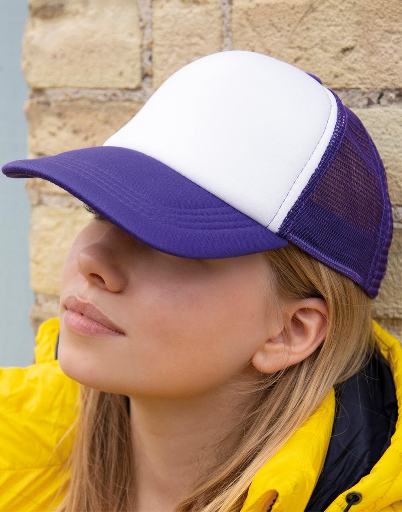 RESULT CAPS Detroit ½ Mesh Truckers Cap