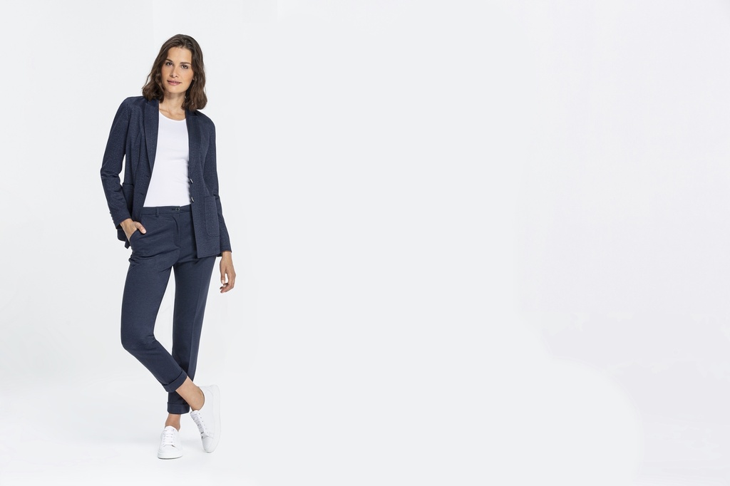 GREIFF CASUAL Damen-Jerseylangblazer Regular Fit