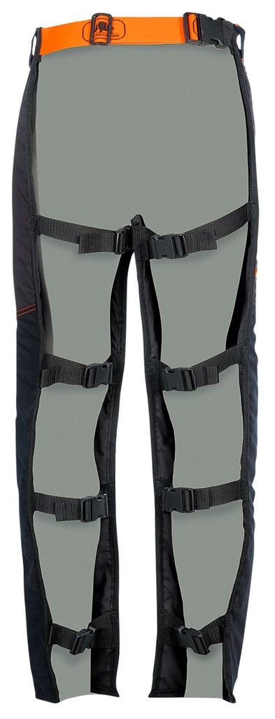 SIP Schnittschutzbeinlinge Roadrunner2, Form B, Kl.2, schwarz