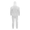 NITRAS® 1020609 POLYSAFE BASIC II Chemikalienschutzoverall weiß EN ISO 13688 EN ISO 13982-1 EN 13034