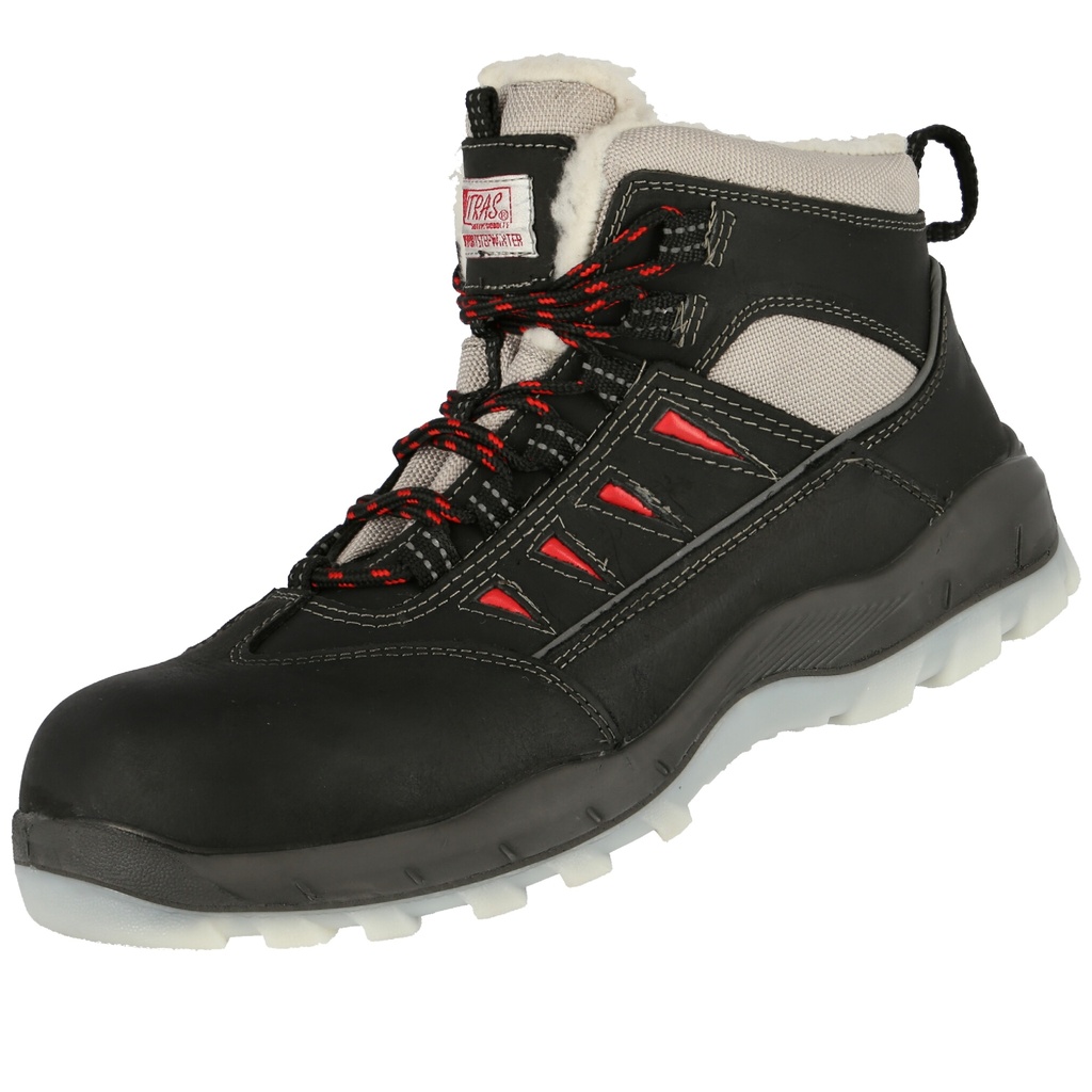 NITRAS® 7301W SPORT STEP MID W S3 CI Sicherheitswinterstiefel halbhoch schwarz EN ISO 20345 DGUV Regel 112-191