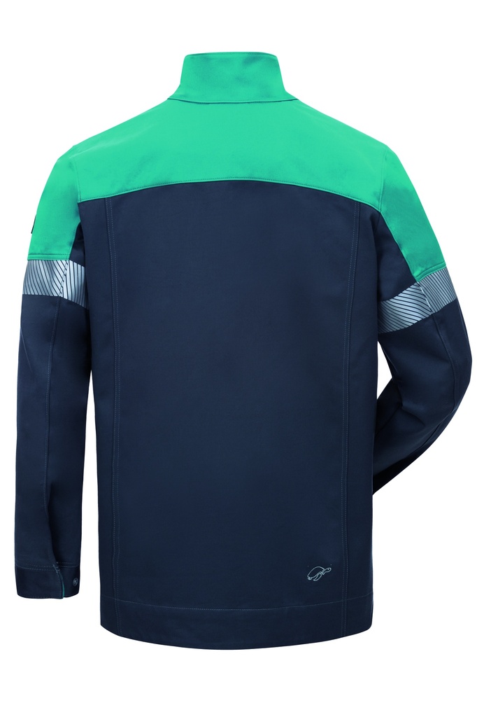 HB HeavyMetal Pro Jacke 340 Flüssigmetall Al + Fe