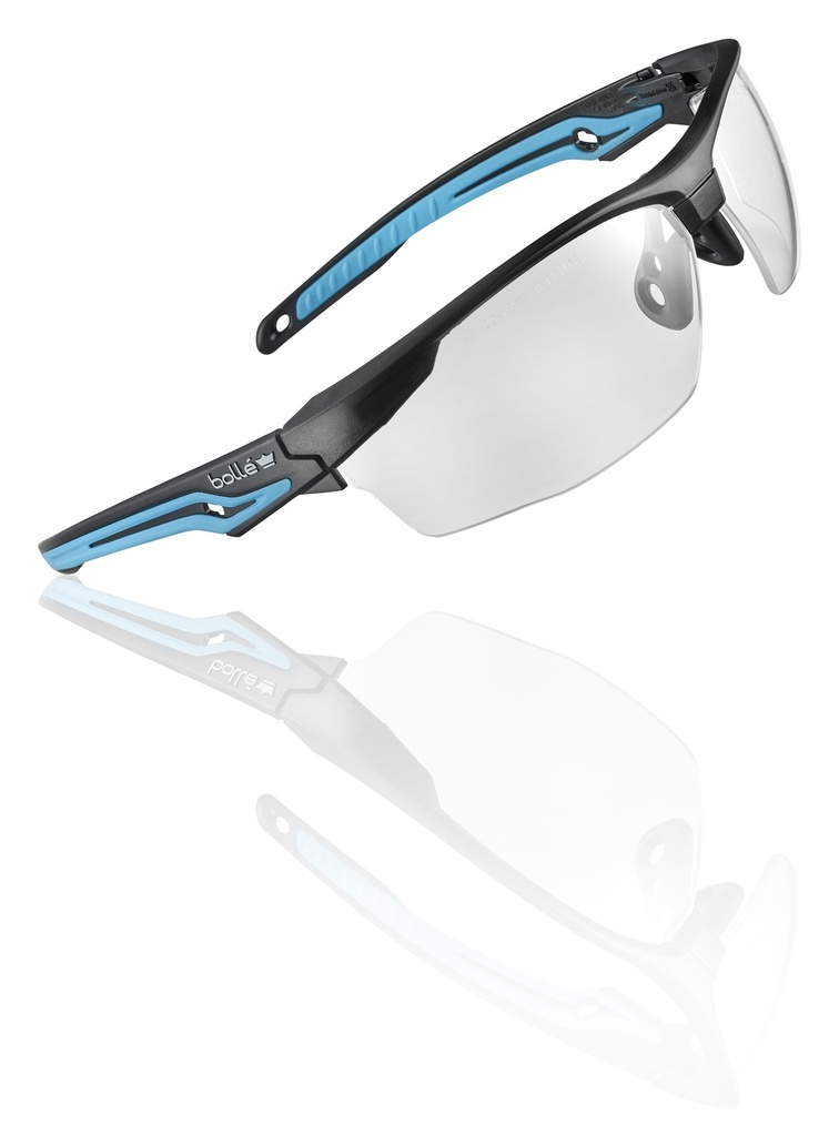 Bollé Bügelbrille TRYON TRYONN10E Klare recycelte PC-Scheib...