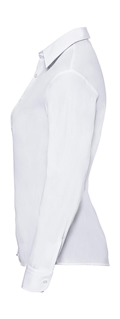 RUSSELL Ladies` LS Poplin Shirt