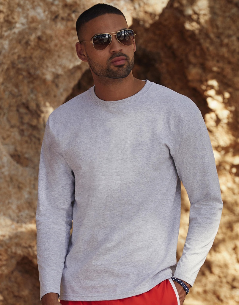 FRUIT OF THE LOOM T-Shirt Valueweight LS T