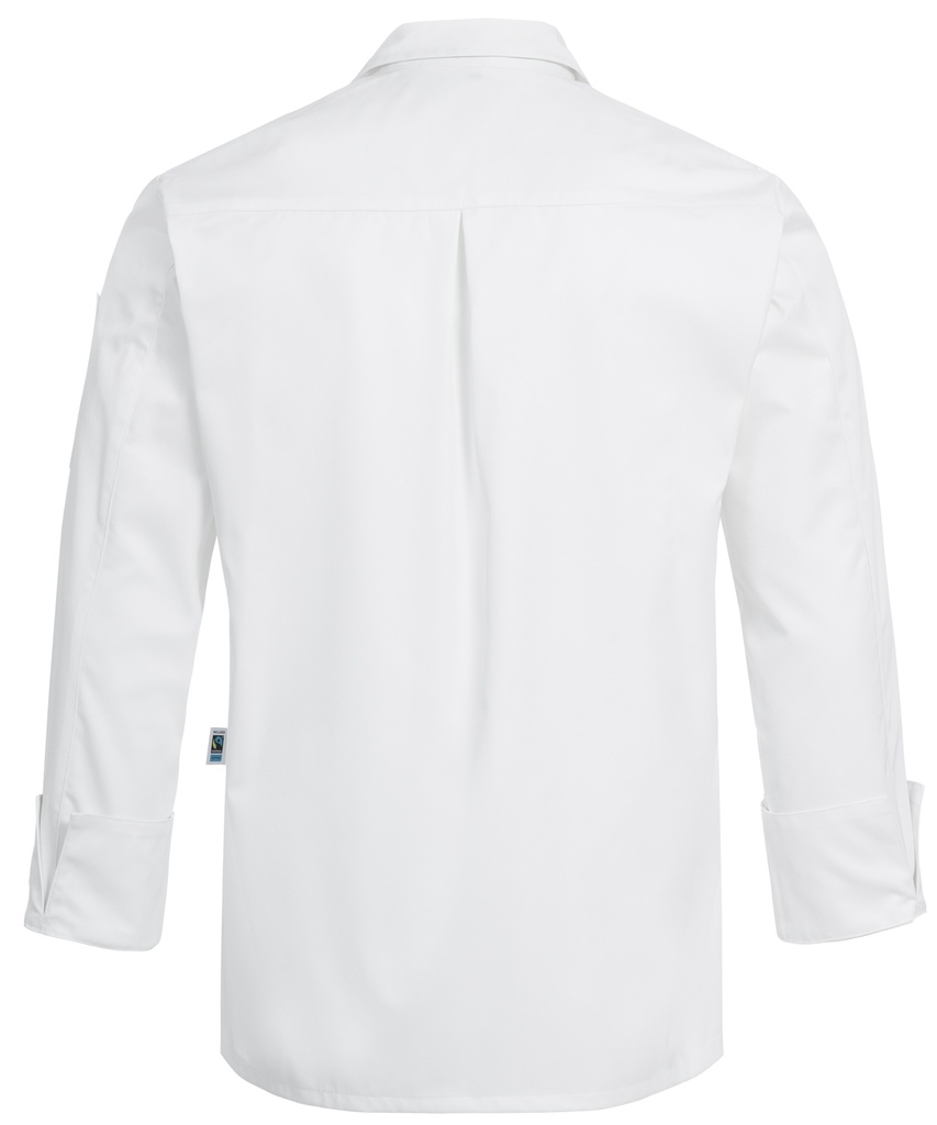 GREIFF CUISINE EXQUISIT Kochhemd V-Ausschnitt Slim Fit