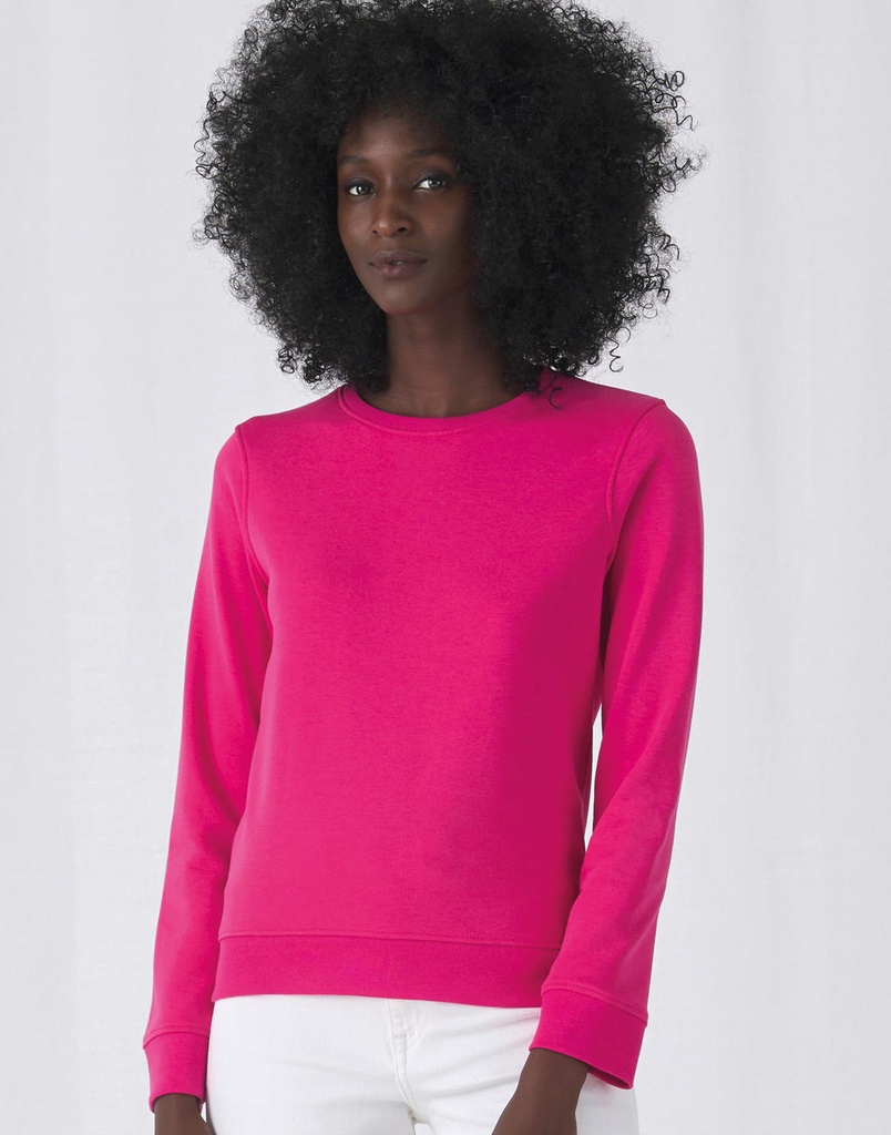 B&amp;C Sweatshirt Organic Crew Neck /women French Terry