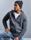RUSSELL Men`s Authentic Melange Zipped Hood Sweat