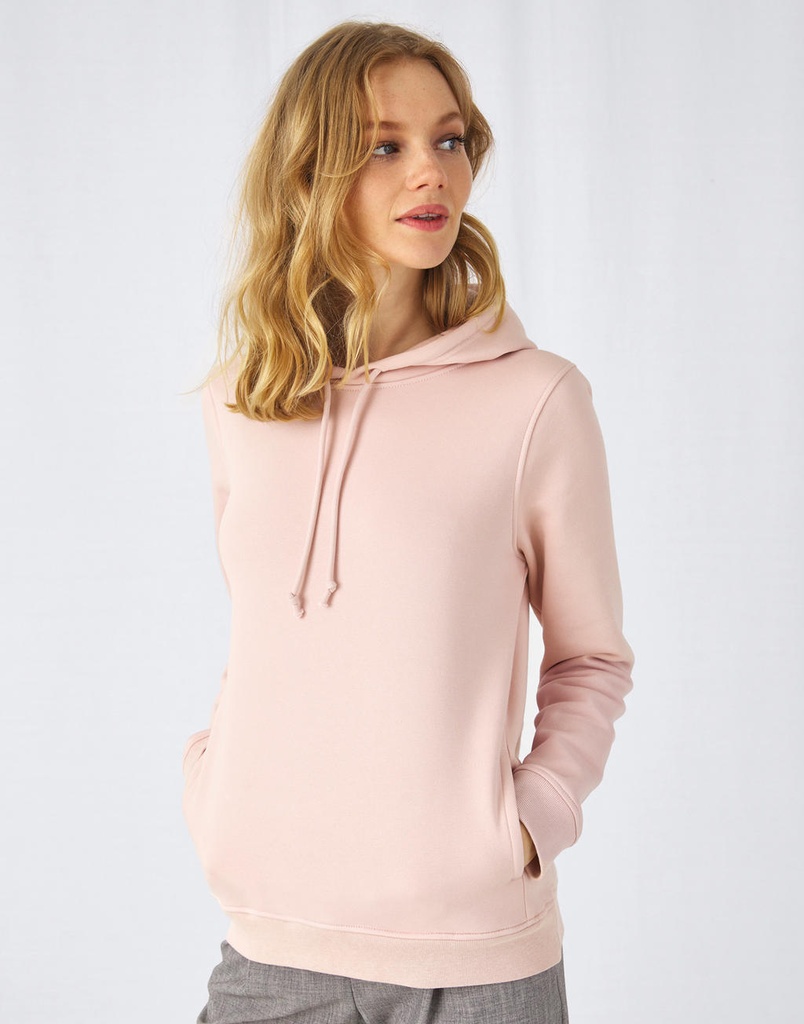 B&amp;C Organic Hooded /women