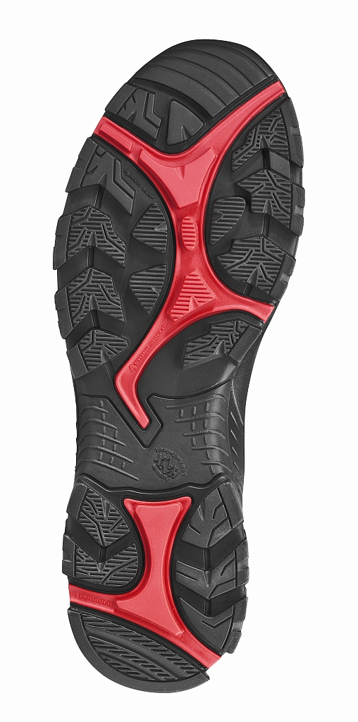 HAIX BLACK EAGLE® Safety 54 MID BLACK/RED Robuster S3-Sicherheitsschuh