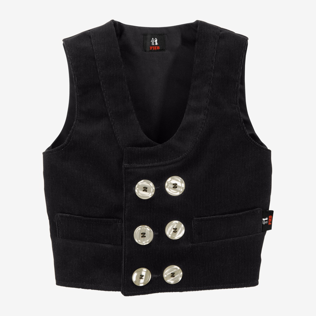 FHB DAVID Kinder-Zunftweste Zwirn-Feincord