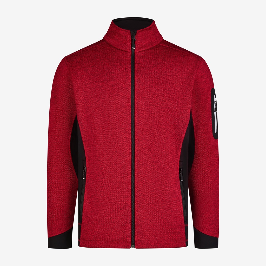 FHB CHRISTOPH Strick-Fleece-Jacke Herren