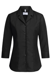 [6506.1120.010.32] GREIFF BASIC Damen-Bluse 3/4 Regular Fit (schwarz, 32)