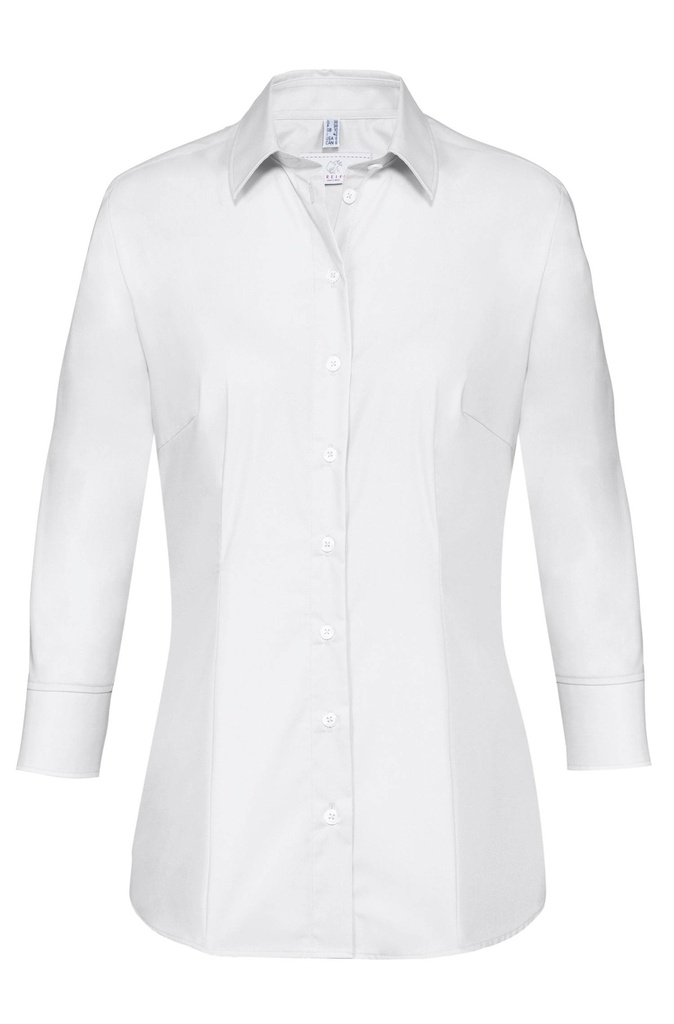 GREIFF BASIC Damen-Bluse 3/4 Regular Fit