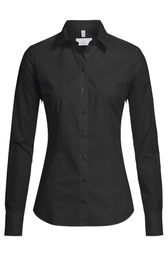 [6510.1120.010.32] GREIFF BASIC Damen-Bluse 1/1 Slim Fit (schwarz, 32)