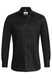 [6760.1200.010.3738] GREIFF PREMIUM Herren-Hemd 1/1 Slim Fit (schwarz, 3738)