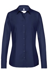 [6515.1120.020.32] GREIFF BASIC Damen-Bluse 1/1 Regular Fit (marine, 32)