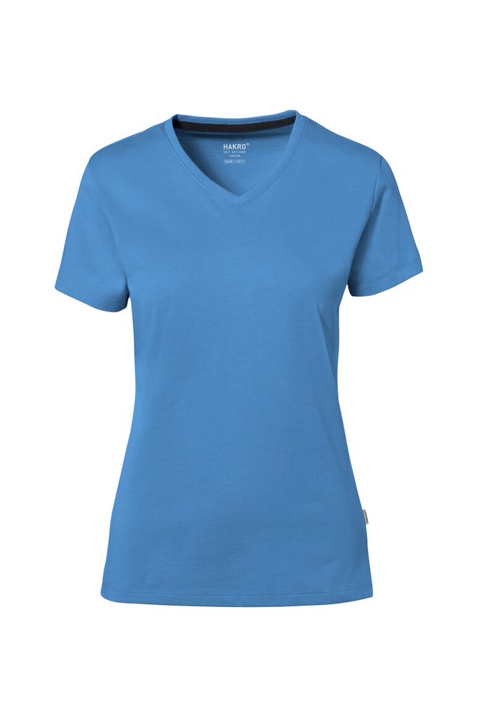 HAKRO COTTON TEC® Damen V-Shirt No. 169