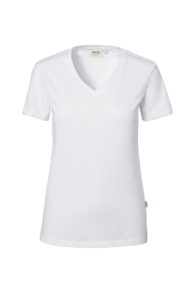 HAKRO Damen V-Shirt Stretch No. 172