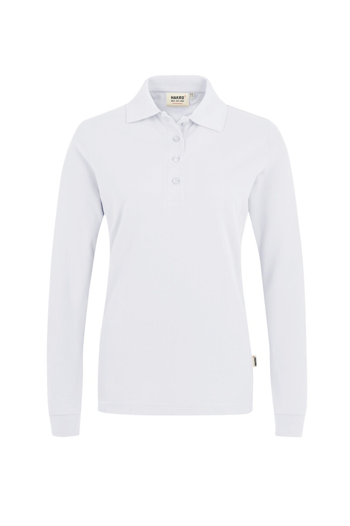 HAKRO Damen Longsleeve-Poloshirt MIKRALINAR® No. 215