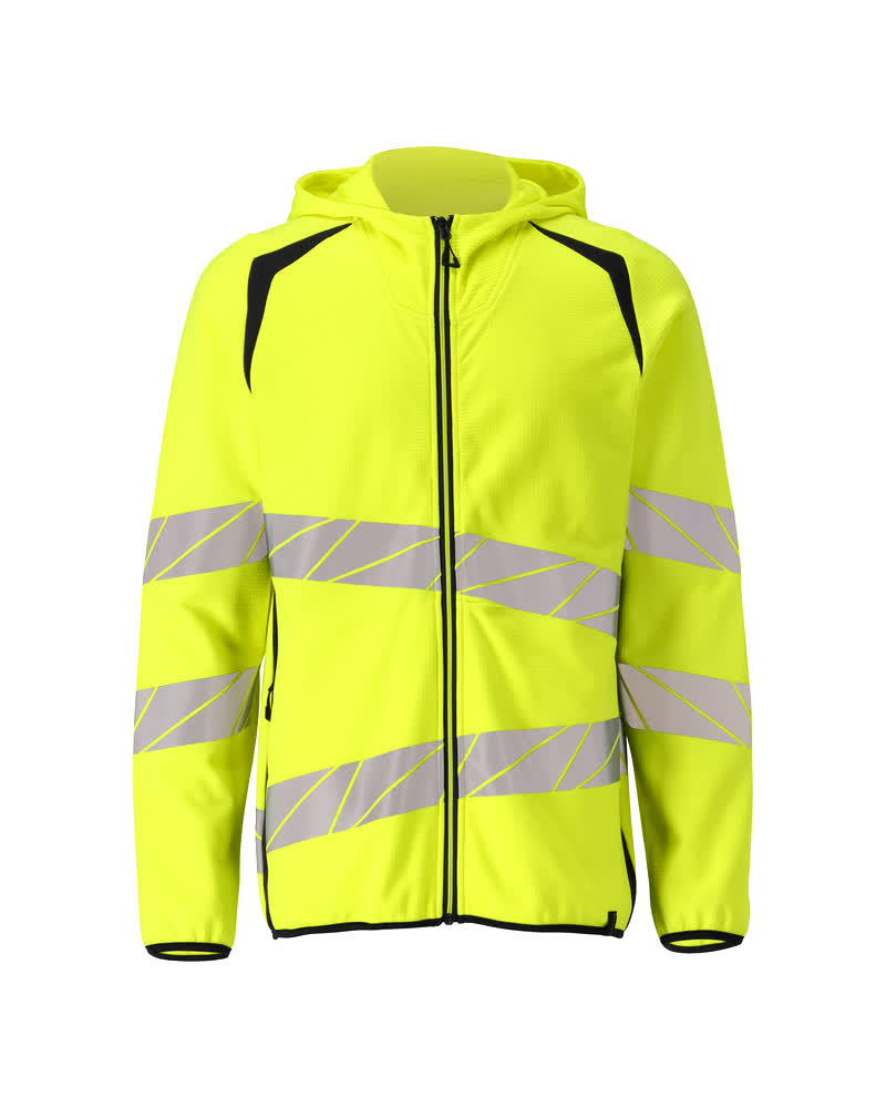 MASCOT® ACCELERATE SAFE unisex Kapuzensweatshirt mit Reißverschluss