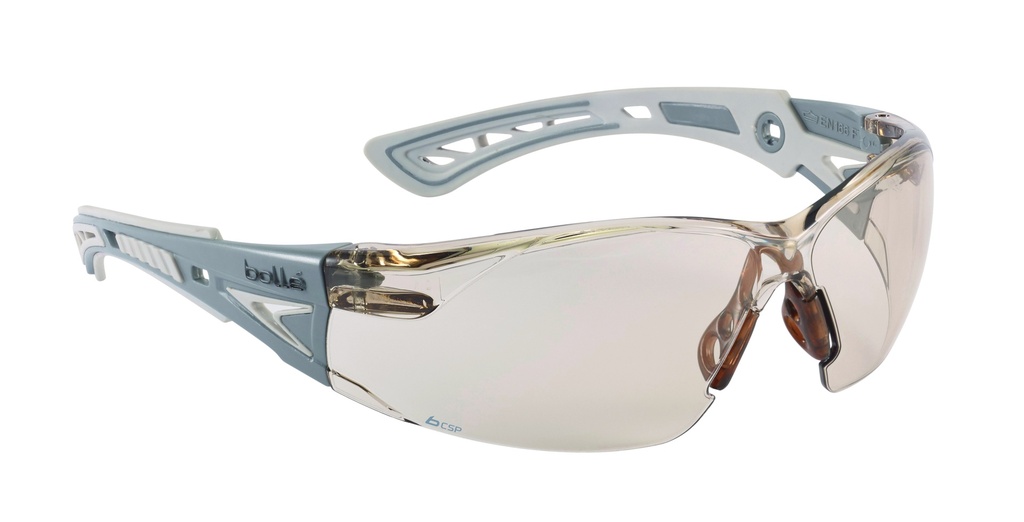 Bollé Bügelbrille RUSH+ RUSHPCSP Copper PC-Scheibe, kratzf...