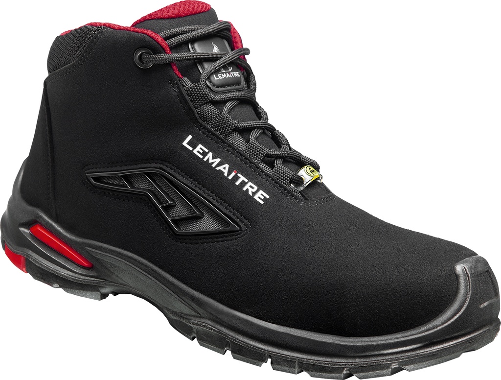 LEMAITRE knöchelhoher Sicherheitsschuh Genesis Riley high S3 ESD Weite L