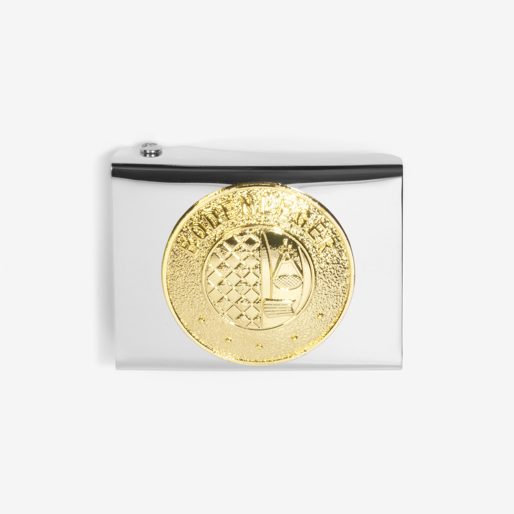 FHB NORMAN Koppelschloss Silber Bodenleger