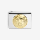 FHB NORMAN Koppelschloss Silber Bodenleger