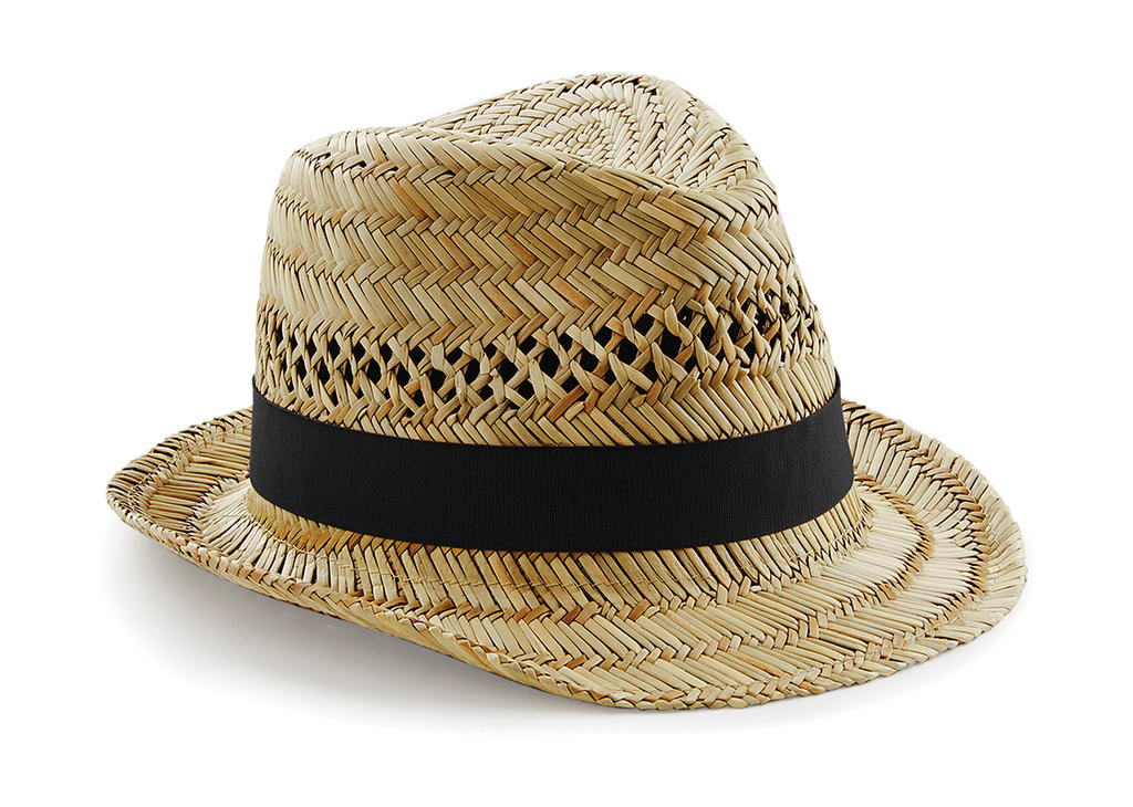 BEECHFIELD Straw Summer Trilby