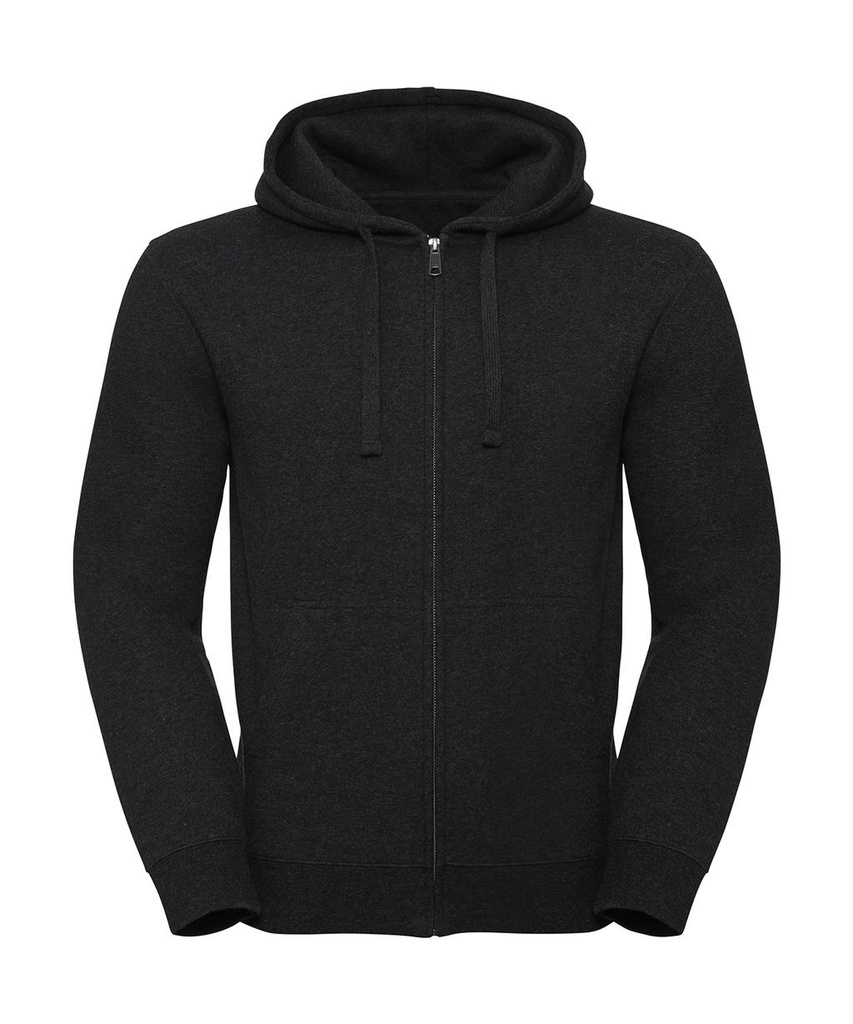 RUSSELL Men`s Authentic Melange Zipped Hood Sweat