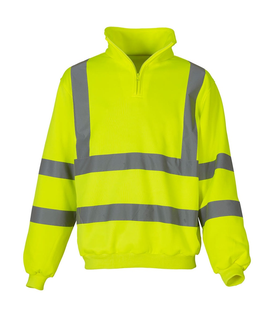 YOKO Fluo 1/4 Zip Sweat Shirt