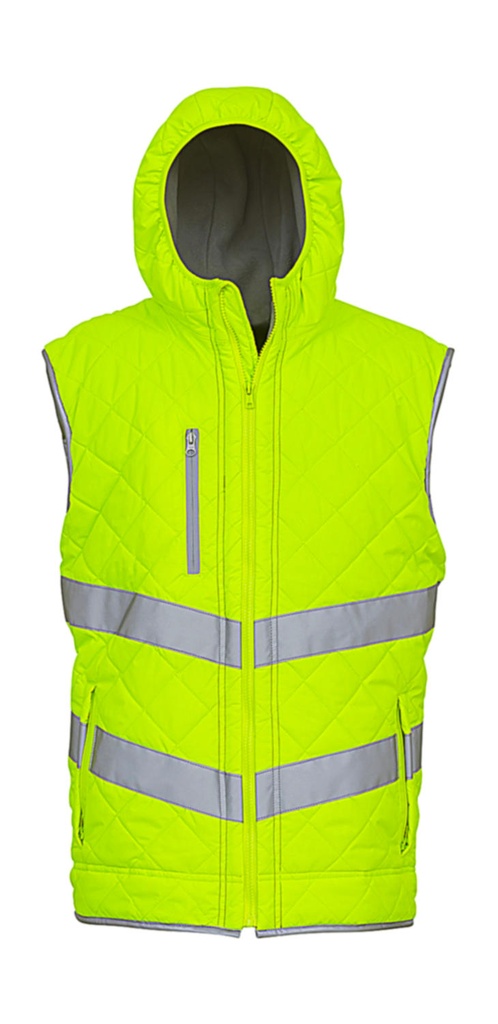 YOKO Fluo Kensington Hooded Gilet