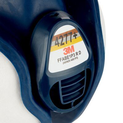 3M™ Wartungsfreie Halbmaske 4277+, Filter FFABE1P3 R D