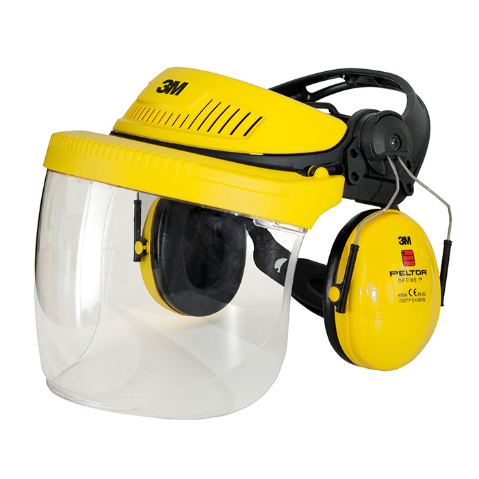 3M™ Kopfhalterungskombination, Industrie, Gelb, G500V5F11H51-GU