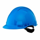 3M™ G3000 Schutzhelm G30CUB in Blau, belüftet, mit Uvicator, Pinlock und Kunststoffschweißband