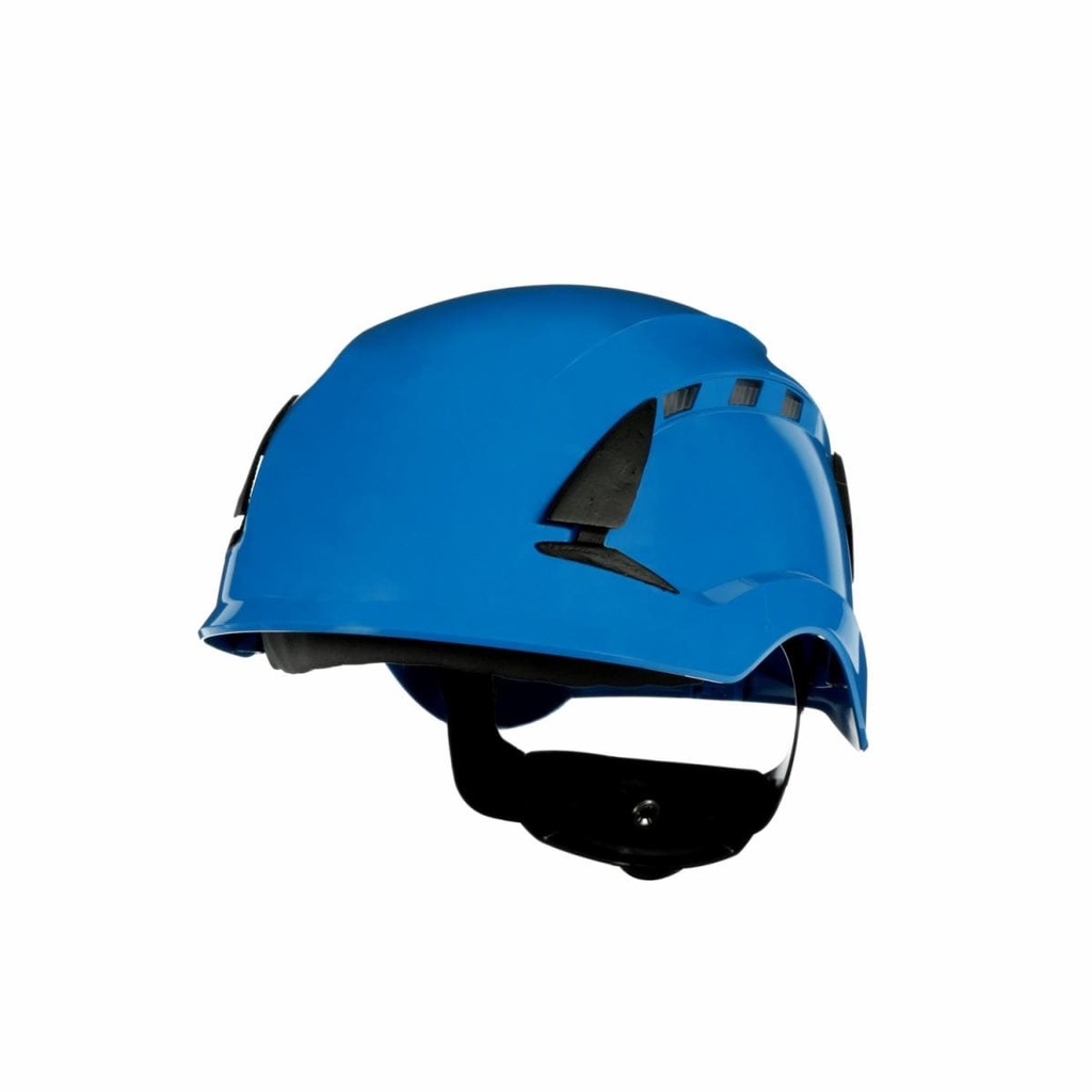 3M™ SecureFit™ Schutzhelm, X5503V-CE, blau, belüftet, CE im 4er Pack