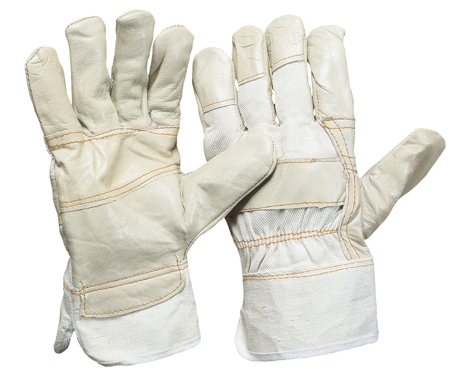 Tiger® Polsterlederhandschuh helle Farben Größe 10