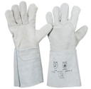 R.L. Schweißer Rindkernspaltlederhandschuh EN 12477 Typ B