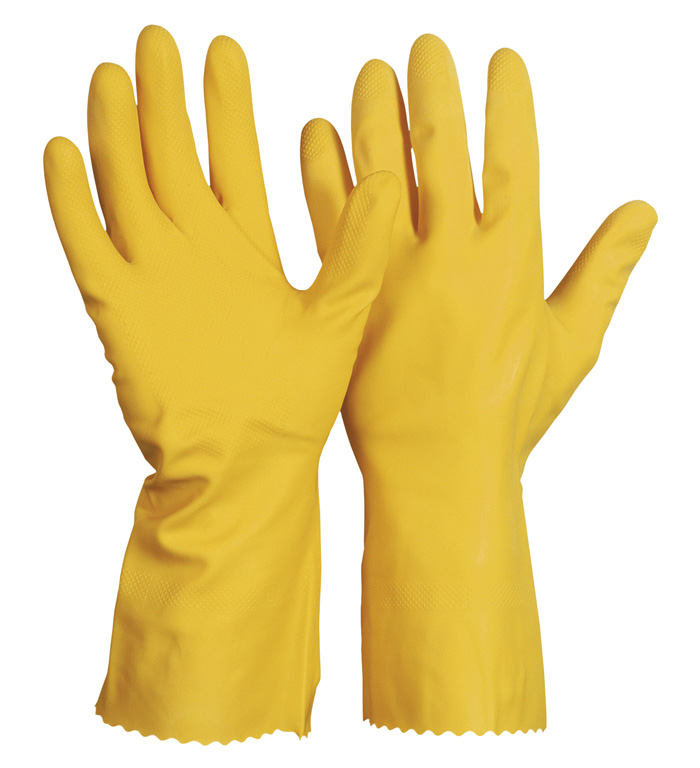 Solidstar® Industrie- u. Haushaltshandschuh "NaturLatex"