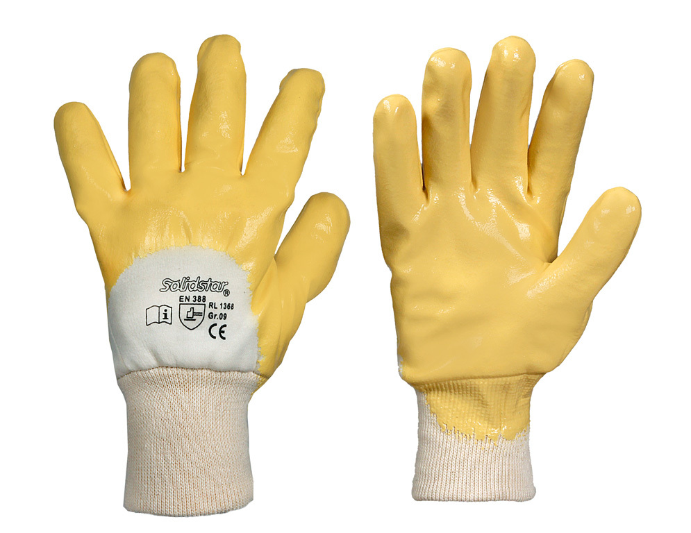 Solidstar® Interlock-Handschuh Nitril-Beschichtung