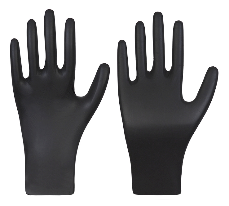 Solidstar® BLACK Nitril-Einmalschutzhandschuh
